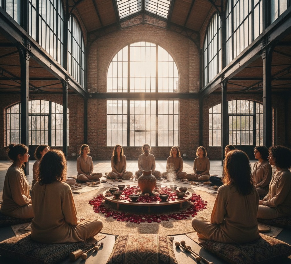 illustration Cérémonie du Cacao Sacré