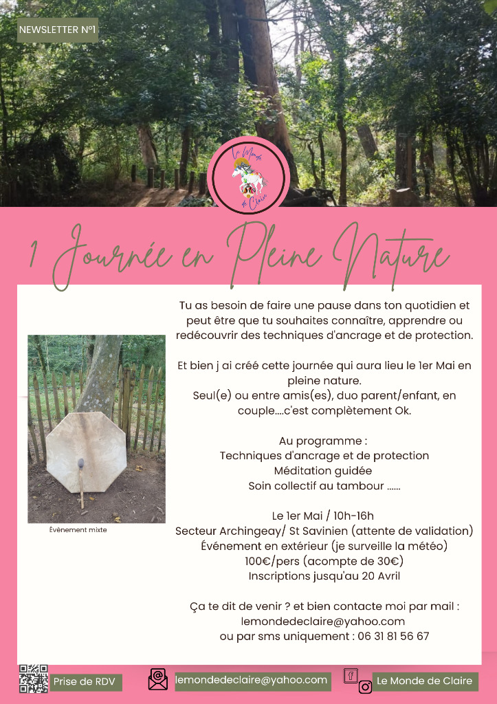 illustration 1 journée en pleine nature