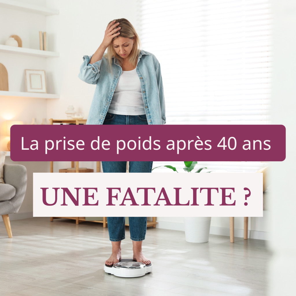 illustration La prise de poids après 40 ans. Une fatalité ?