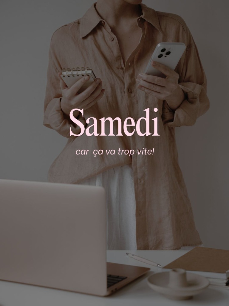 illustration Les samedis matin font leur entrée au cabinet de kinésiologie