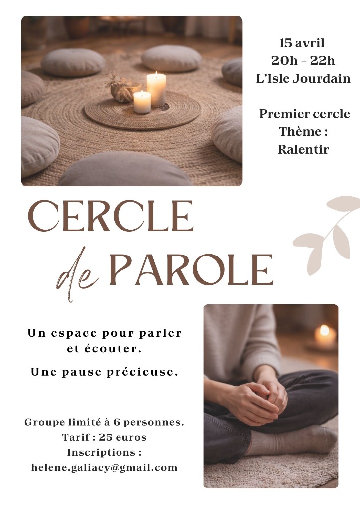 illustration Cercle de parole