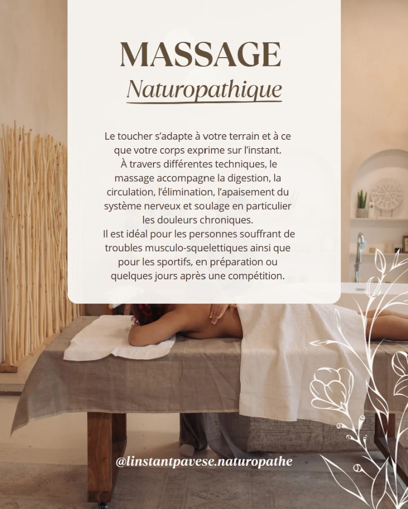 illustration Découvrez le massage naturopathique !