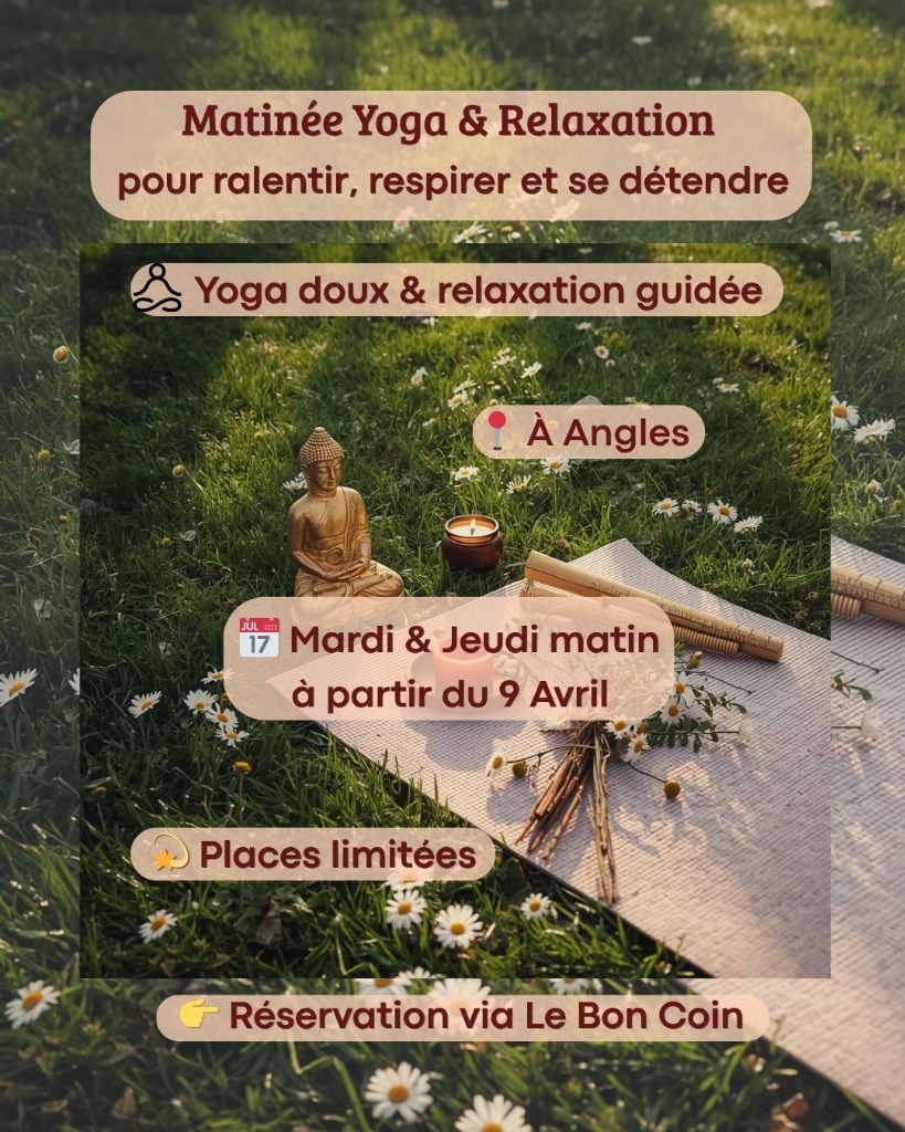 illustration Matinée Yoga & Relaxation – Éveil des sens