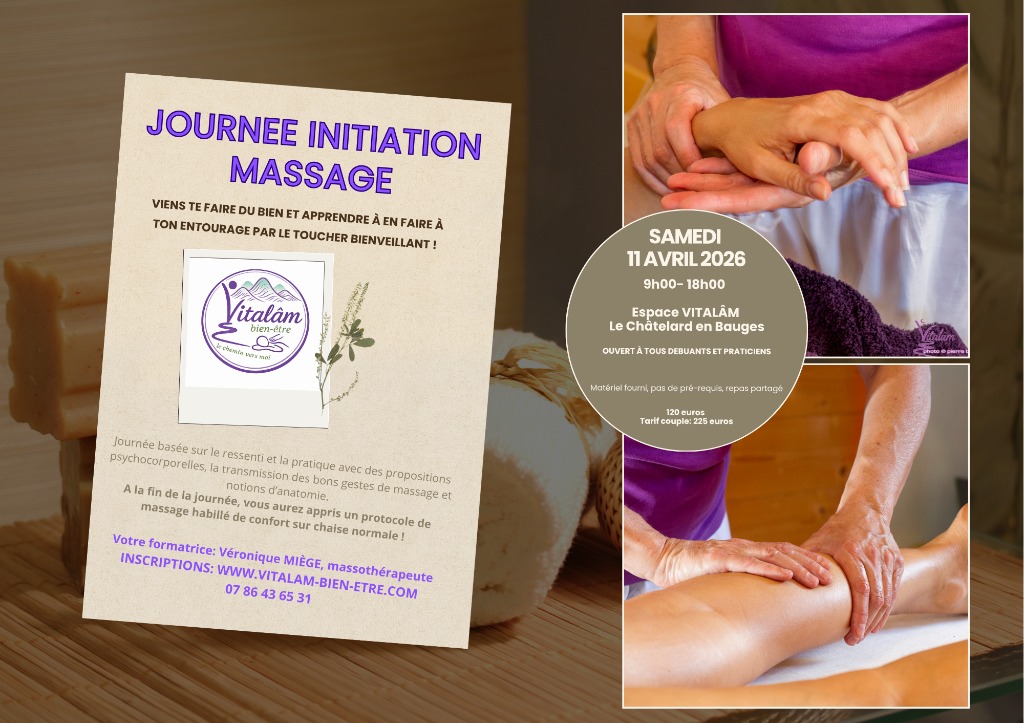 illustration JOURNEE D'INITIATION AU MASSAGE
