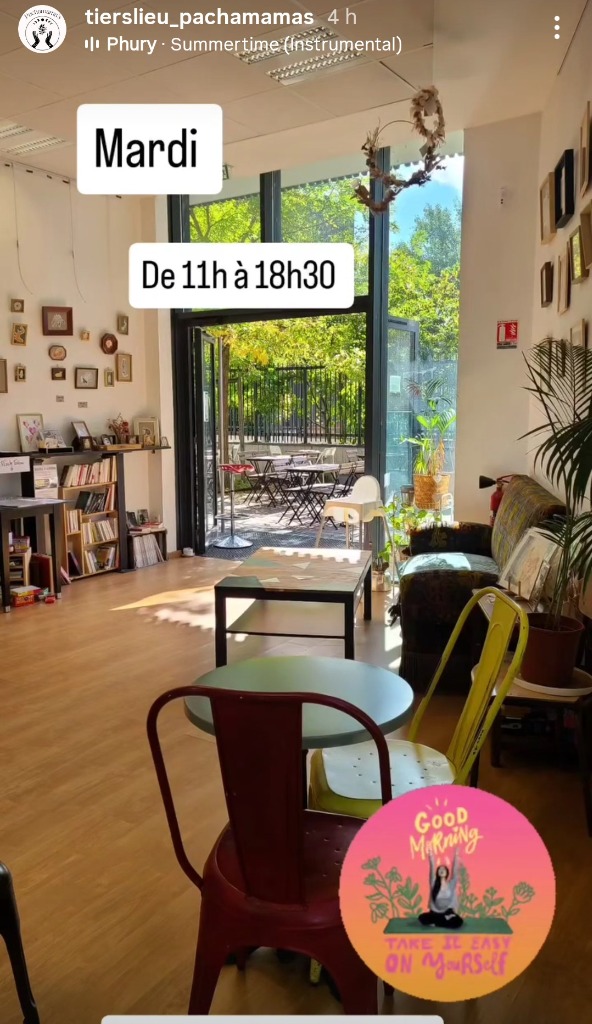 illustration LIEU OÙ SE DÉROULENT MES ATELIERS DE RIRE ET DE MÉDITATION OSHO