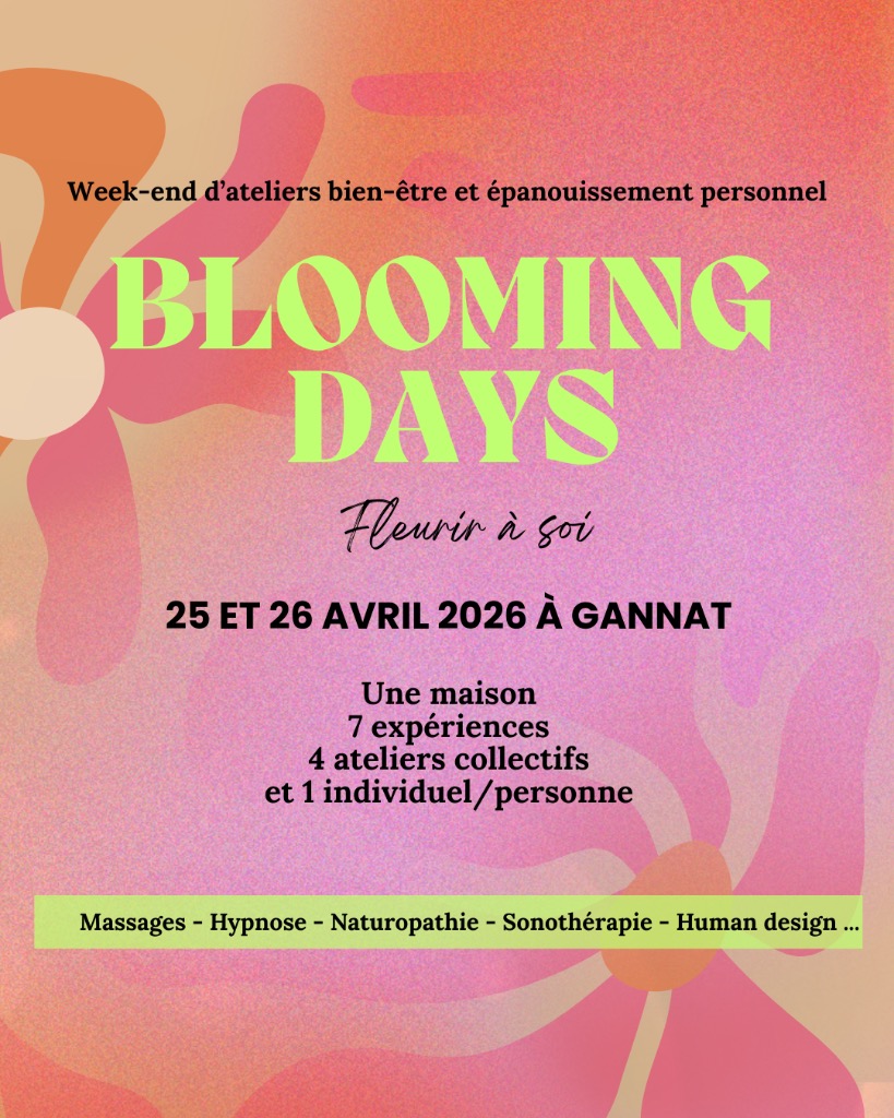 illustration Blooming days fleurir à soi