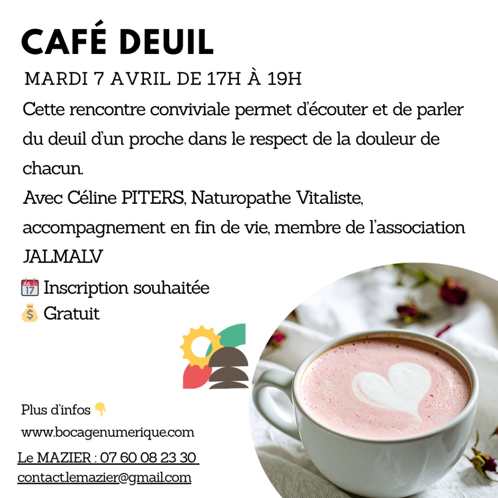 illustration Café Deuil à Bourbon l'Archambault