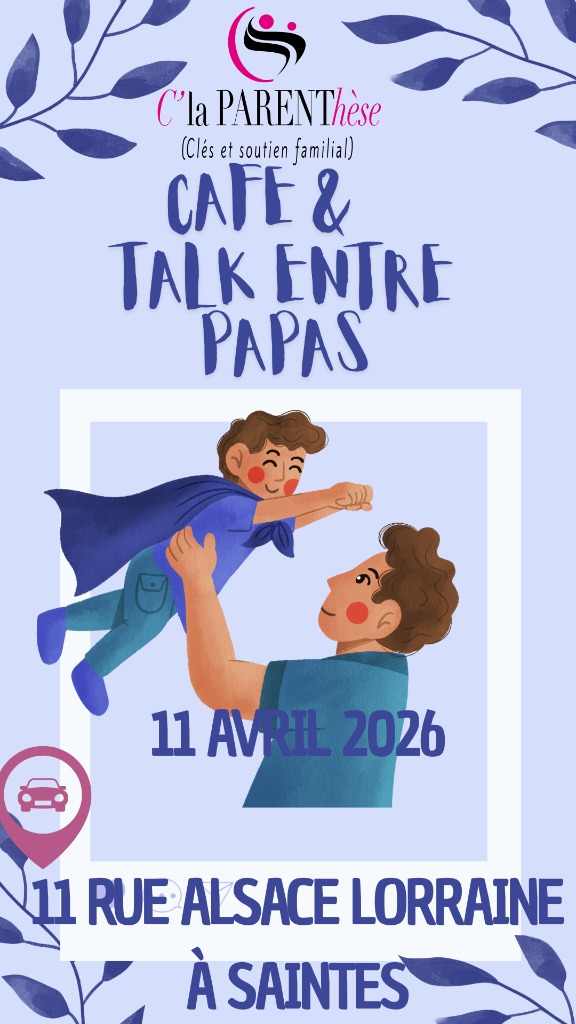 illustration Café &Talk entre pères