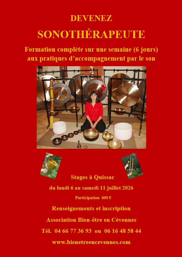 illustration Devenez Sonothérapeute