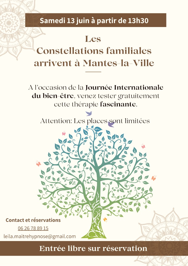illustration Journée internationale du bien-être : venez découvrir gratuitement les constellations familiales