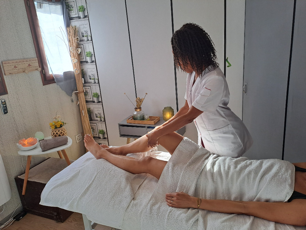 illustration Le début des beaux jours - Réduction sur les massages