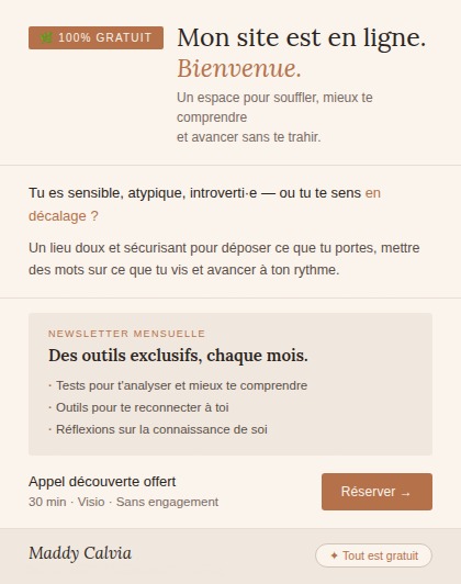 illustration Ressources gratuites - Site web et Newsletter