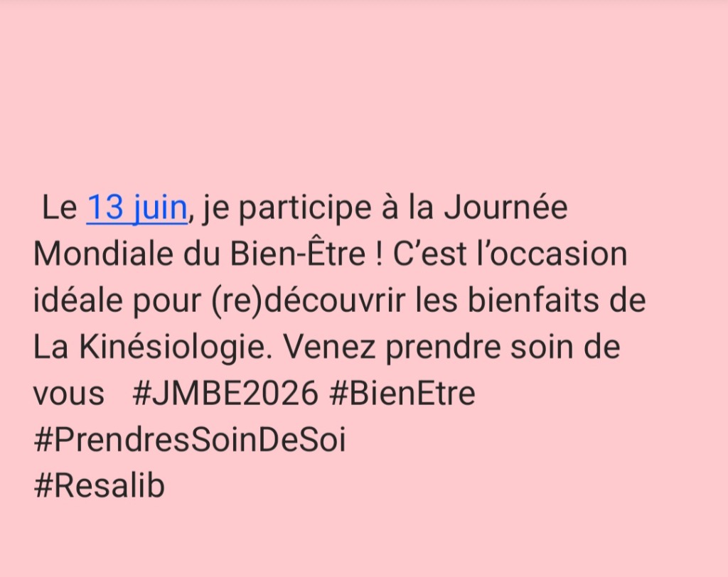 illustration Journée mondiale du bien-être