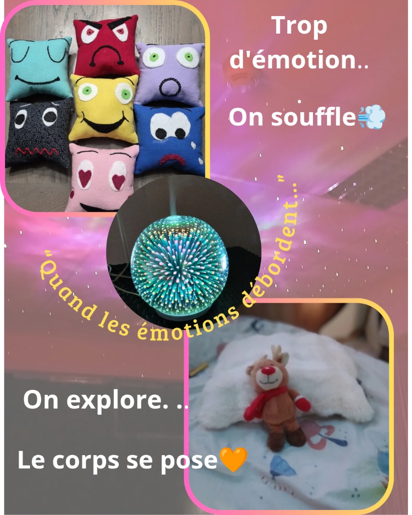 illustration Apaiser les émotions de votre enfant en douceur – Séance Snoezelen