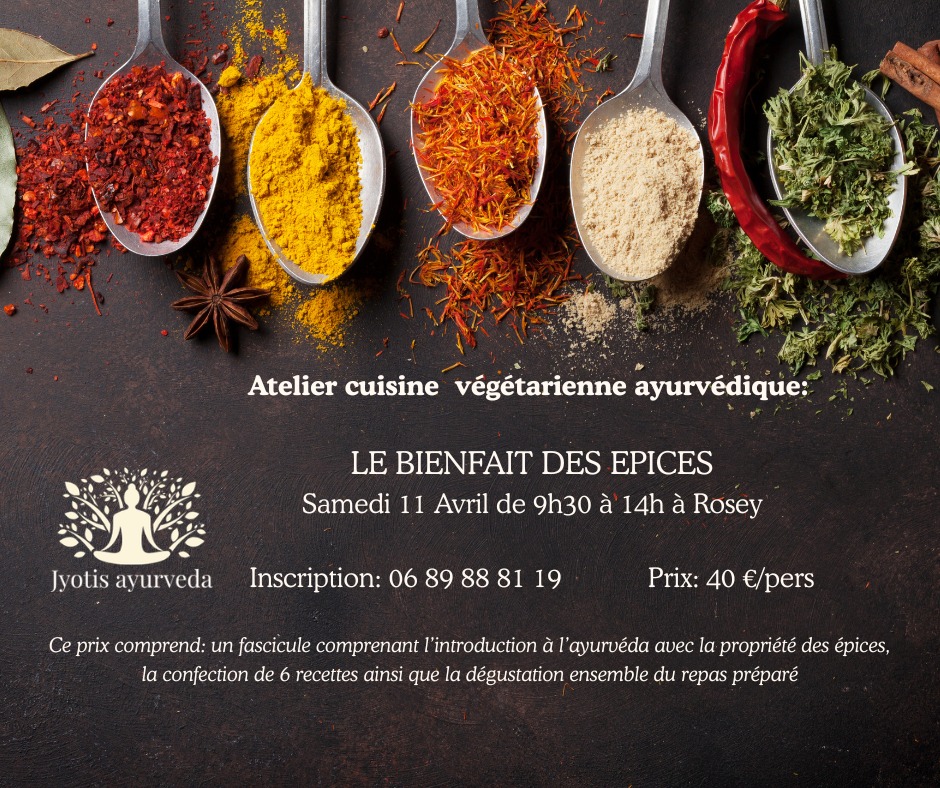 illustration 🌿✨ Atelier Cuisine Ayurvédique ✨🌿