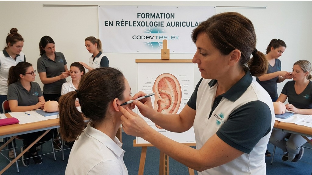 illustration RÉFLEXOLOGIE AURICULAIRE : ACCOMPAGNEMENT DES TROUBLES CHRONIQUES