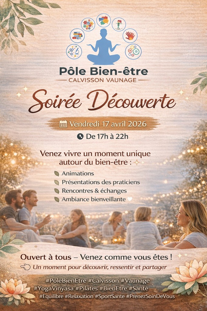 illustration Soirée découverte au Pôle bien-être CALVISSON - VAUNAGE
