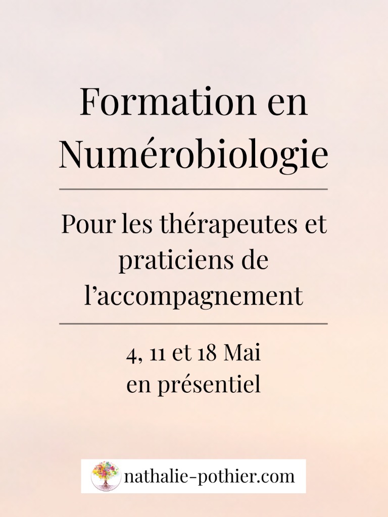 illustration Formation en Numérobiologie à Vayres