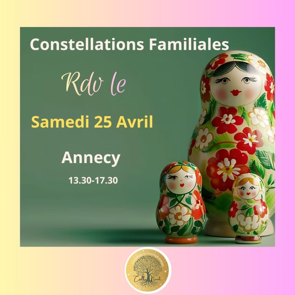 illustration Constellations Familiale Systémique Groupe Annecy