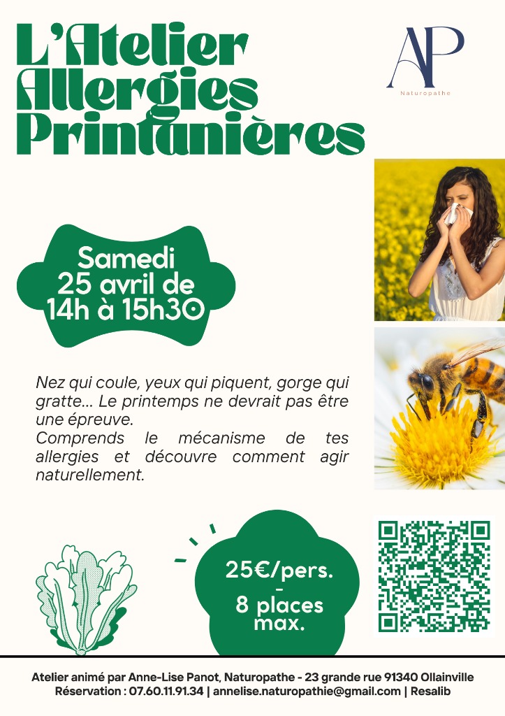 illustration Mieux vivre les allergies printanières