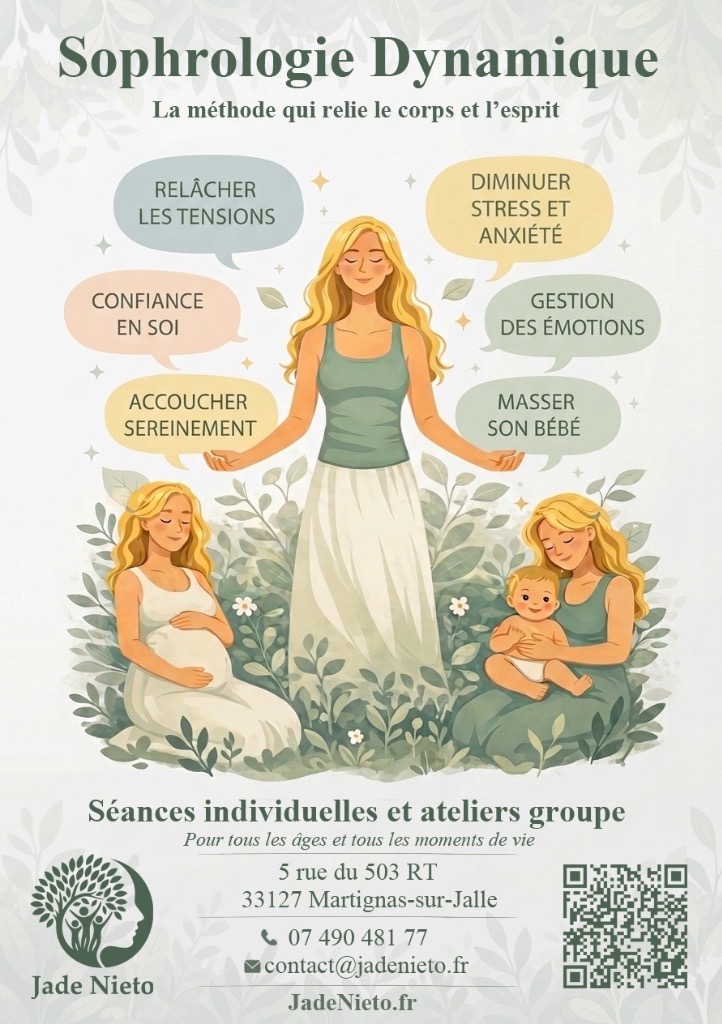 illustration Séance de sophrologie en groupe