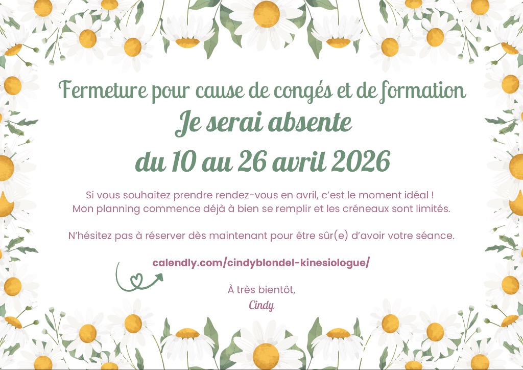 illustration Fermeture pour congés et formation