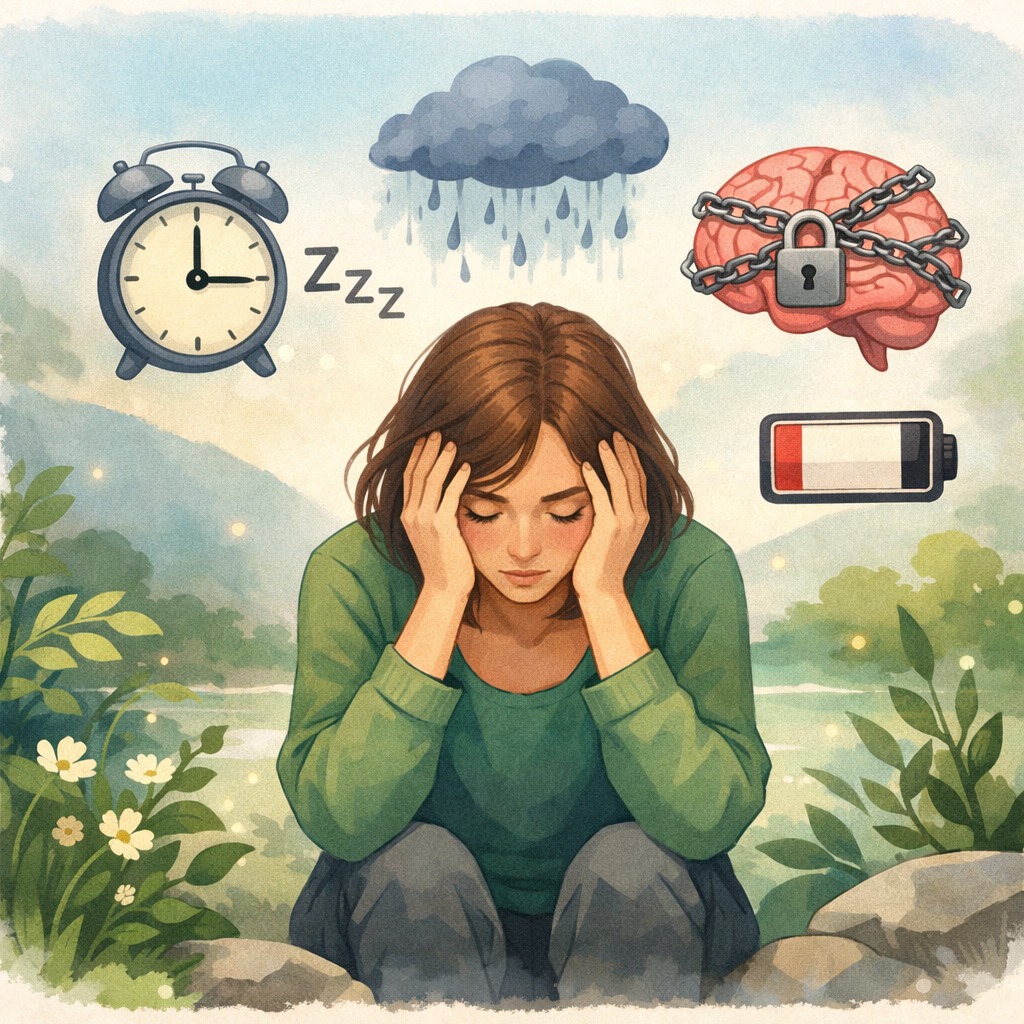 illustration La fatigue