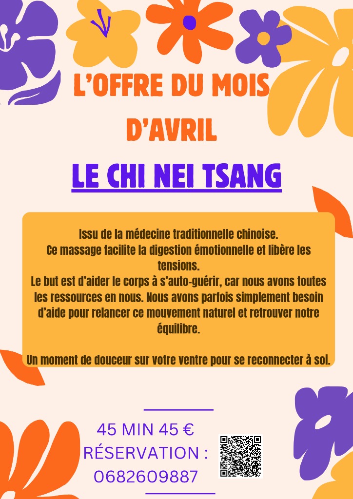 illustration le massage du mois