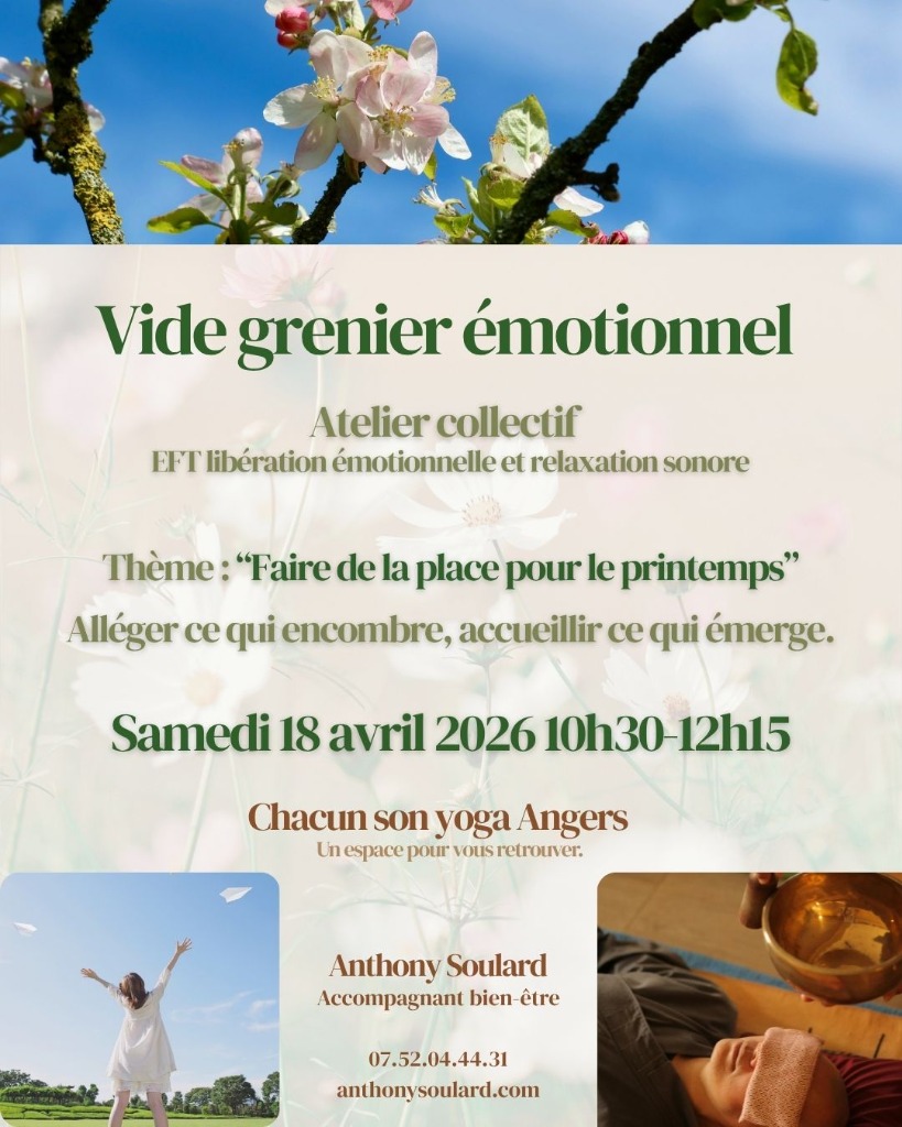 illustration Vide-grenier émotionnel : Faire de la place pour ce printemps : 18/4/26