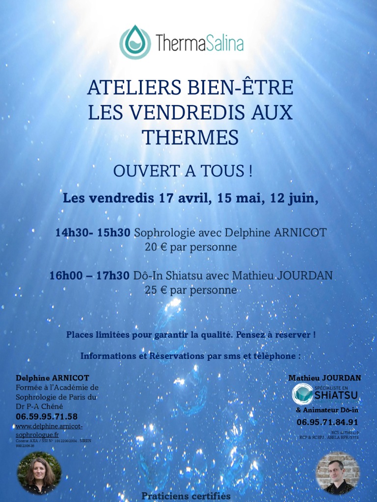 illustration Animation d'un atelier Dô-in et Shiatsu au ThermaSalina - Salins-les-Bains (39)