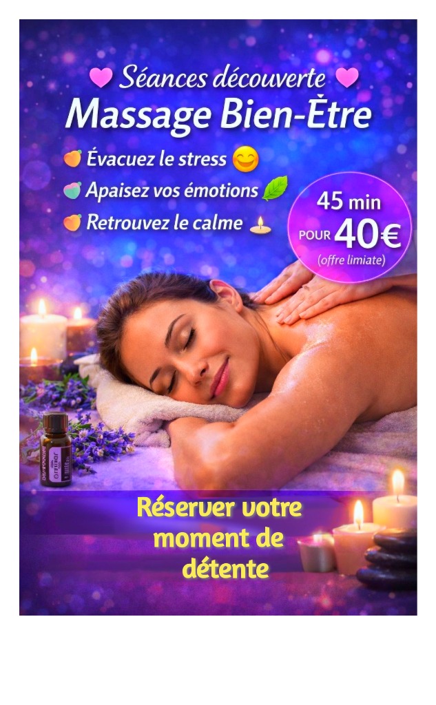 illustration Séance découverte massage relaxant