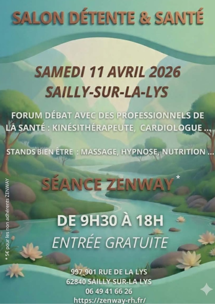 illustration Salon Zenway Détente & Santé