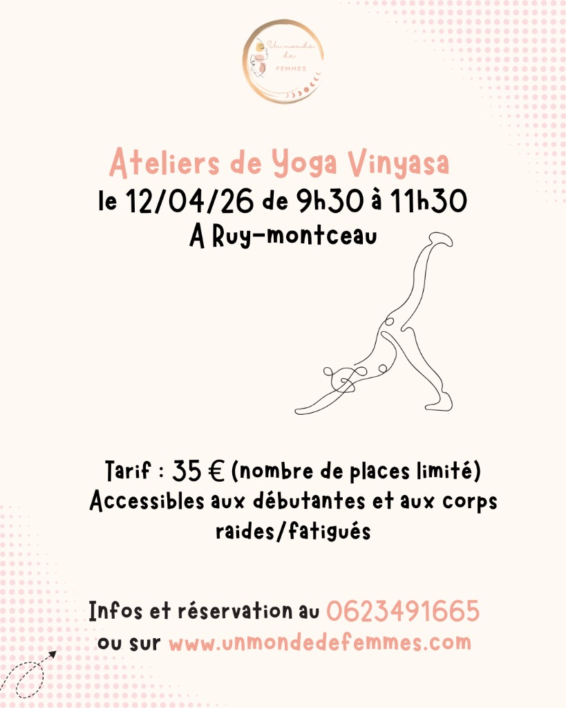 illustration Atelier de Yoga vinyasa