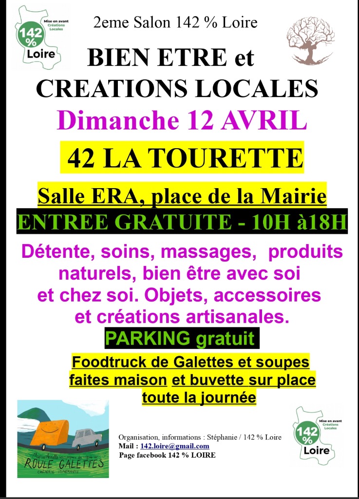 illustration Salon Bien-être de La Tourette (42) le 12/04/2026