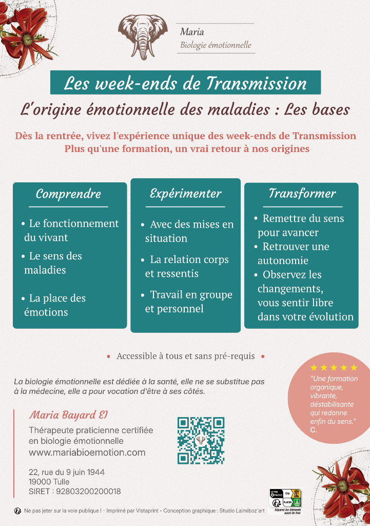 illustration Initiation : l'origine émotionnelle des maladies