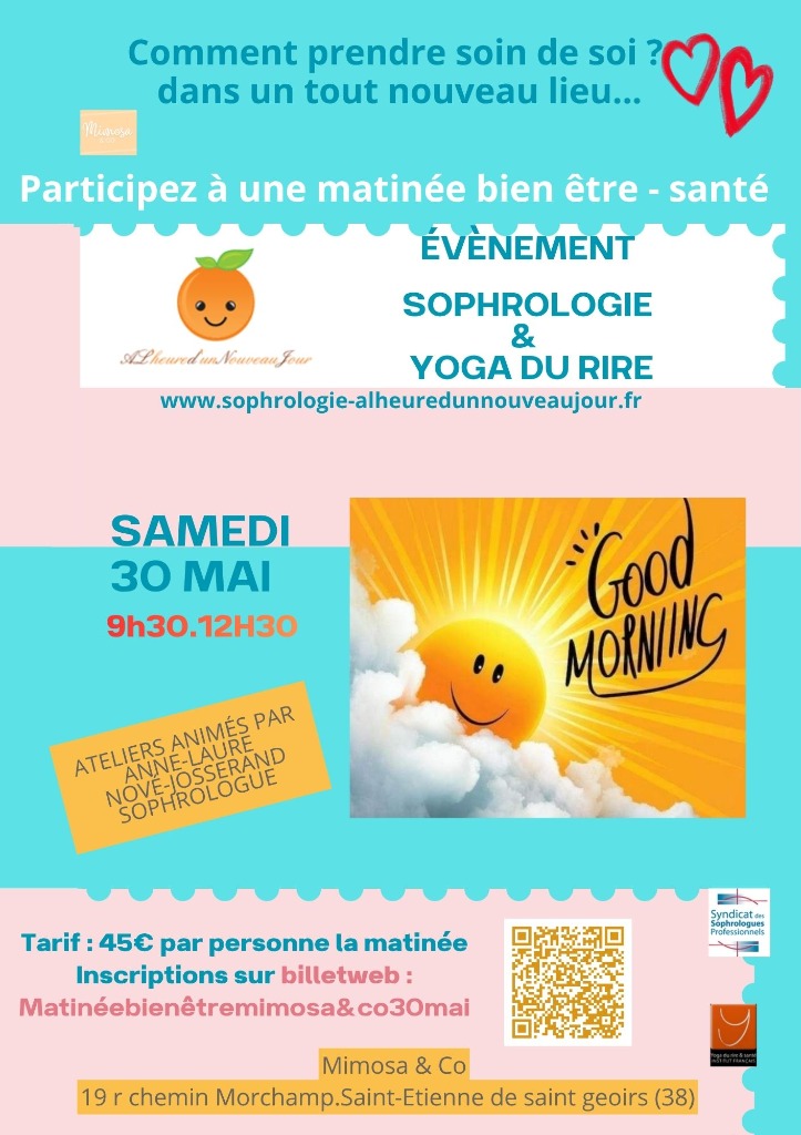 illustration Matinée bien être santé