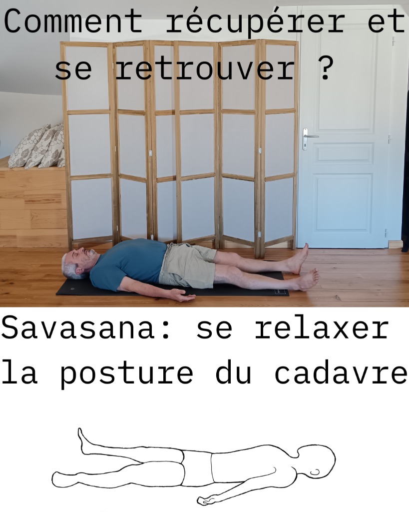 illustration COMMENT RÉCUPÉRER ET SE RETROUVER ? 👇 RELAXATION, DÉTENTE, LÂCHER-PRISE.