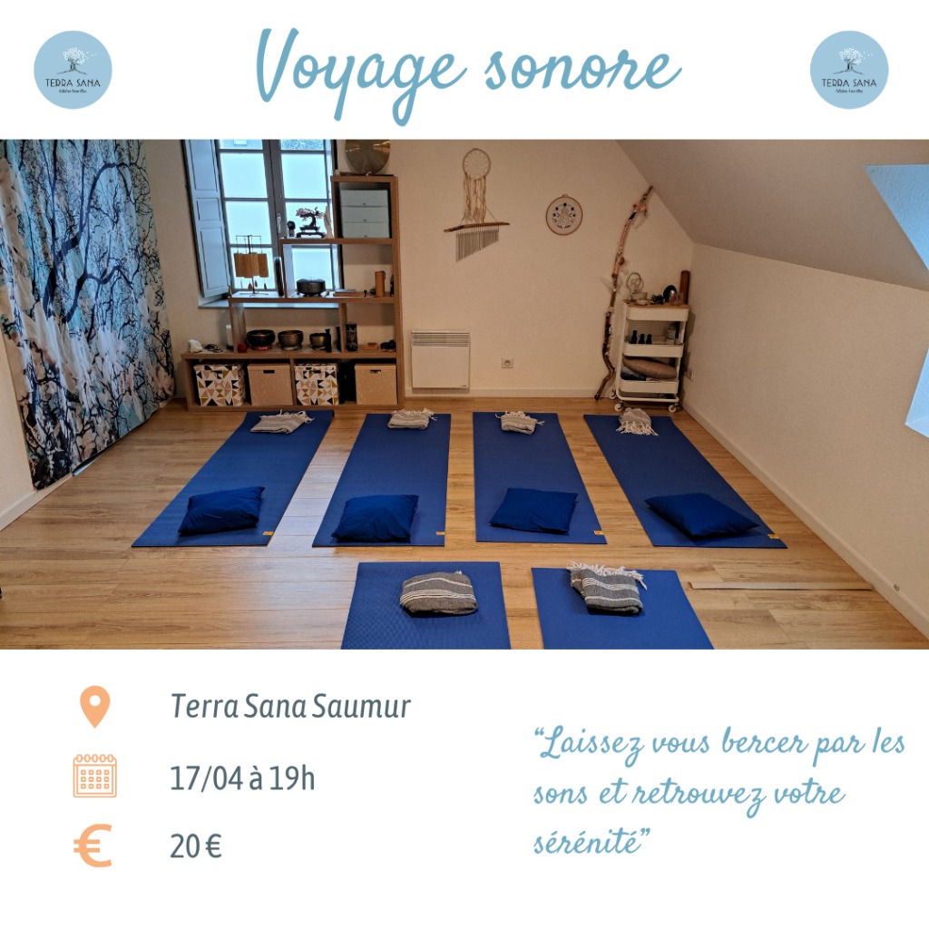 illustration Voyage sonore Saumur le 17/04/2026