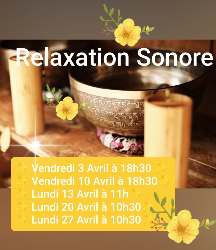 illustration Relaxation Sonore Avril