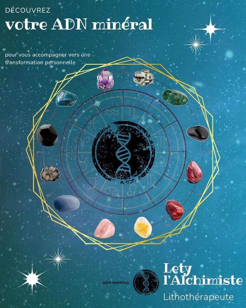 illustration Votre ADN  Minéral