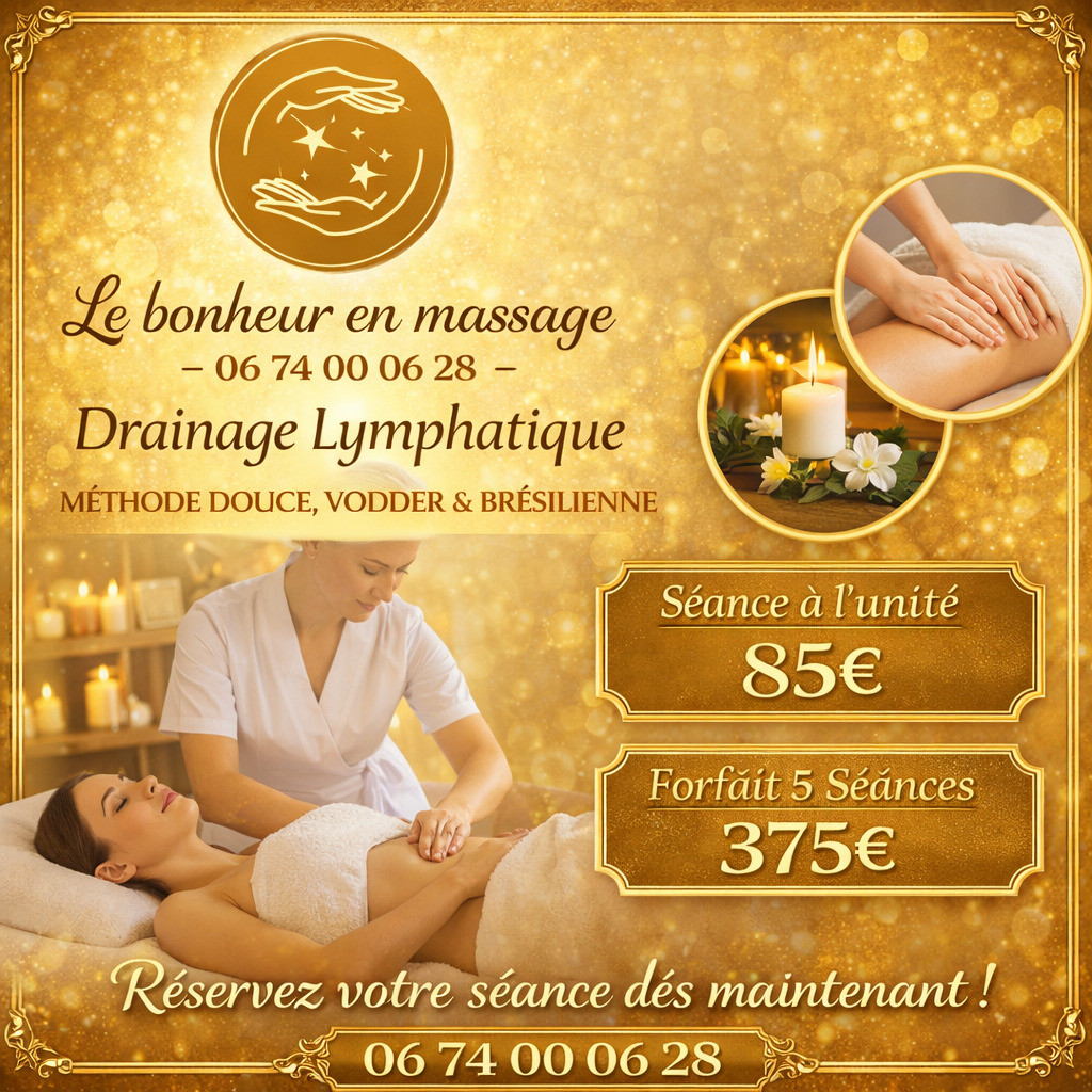 illustration Drainage lymphatique: préparez votre corps en douceur pour l’été!