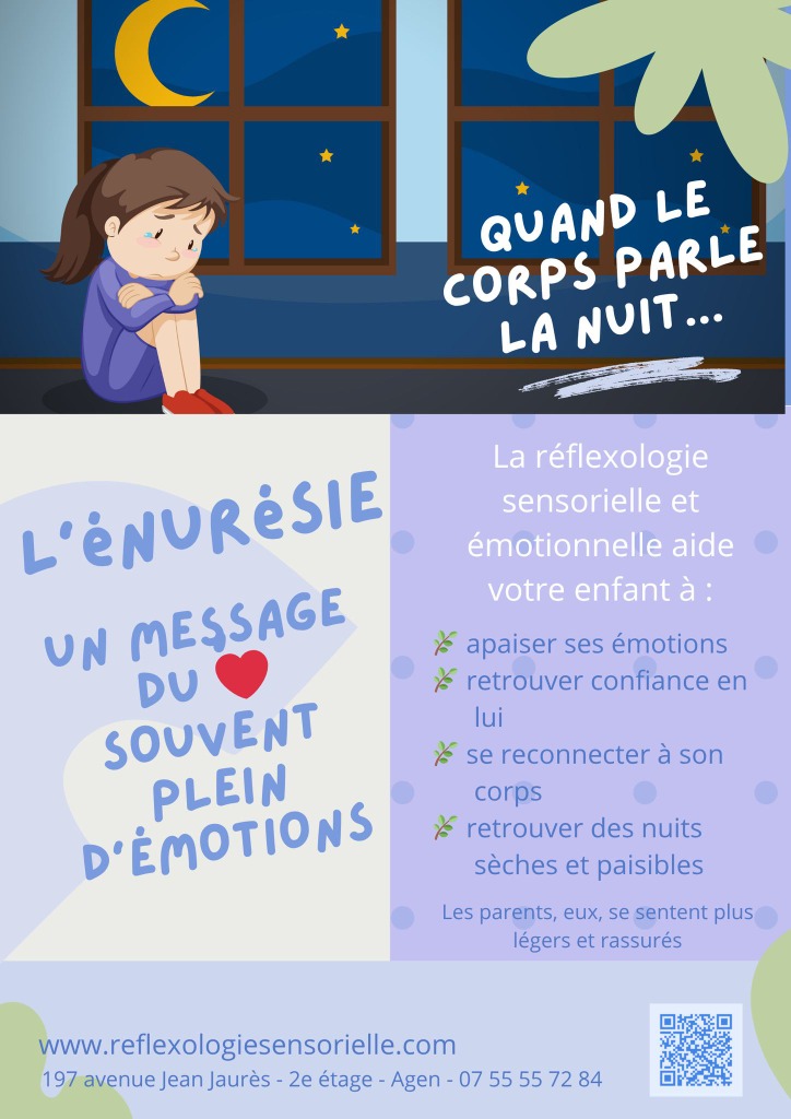 illustration L'ENURESIE CHEZ LES ENFANTS