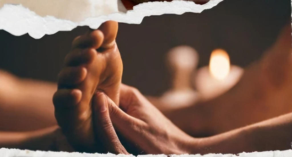 illustration Reflexologie plantaire thaï