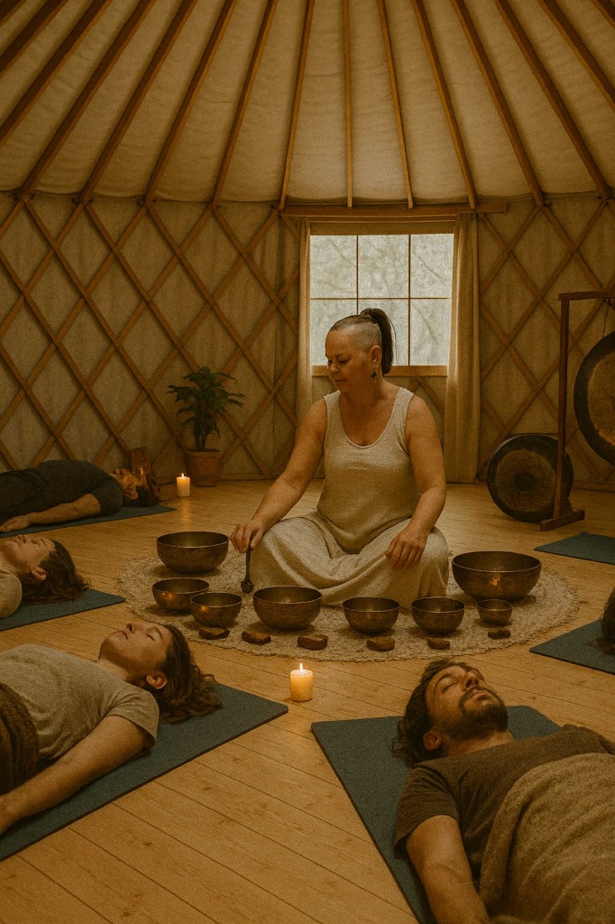 illustration VOYAGE SONORE EN YOURTE