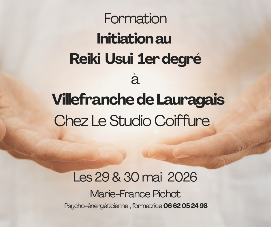 illustration Reiki Usui 1er degré à Villefranche de Lauragais 31 les 29 & 30 mai