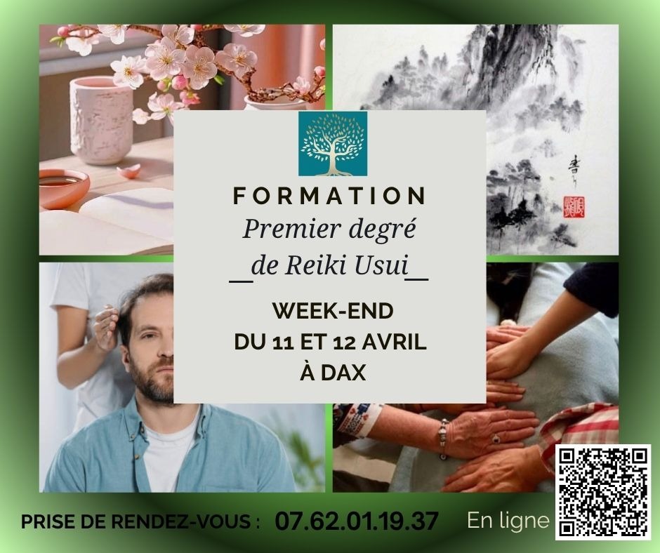 illustration Premier degré de reiki Usui