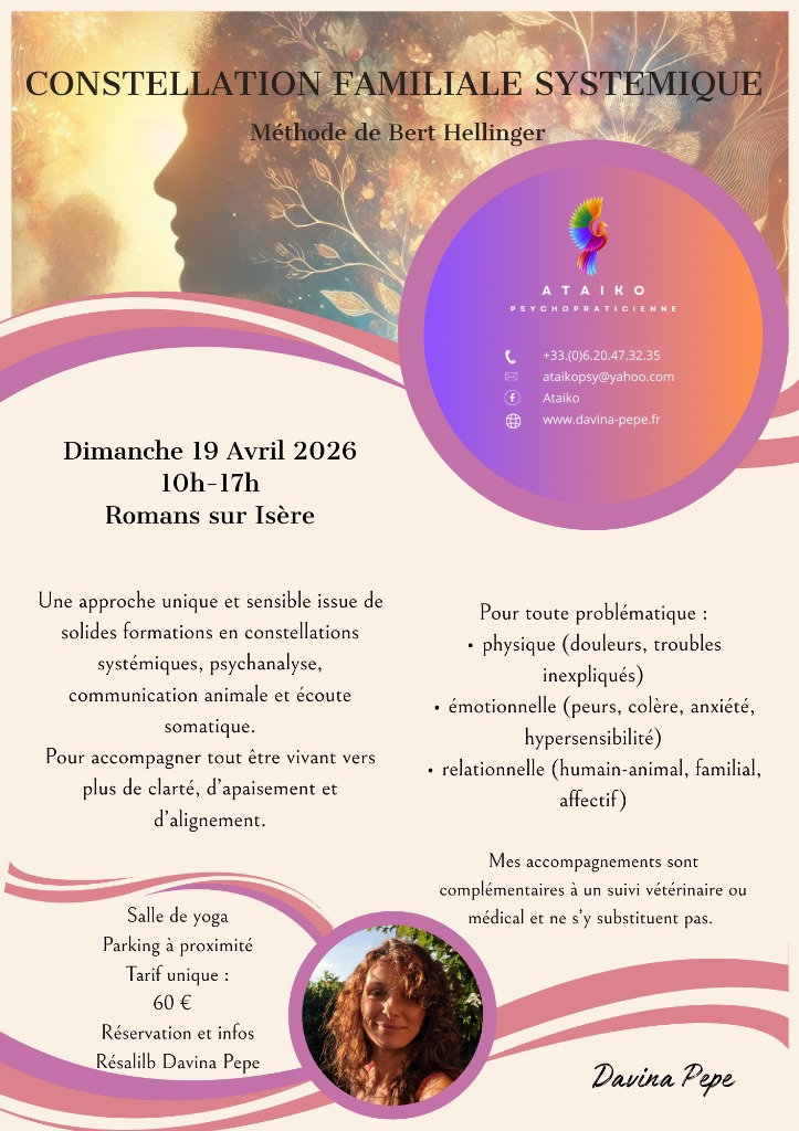 illustration Journée de constellation familiale et systémique