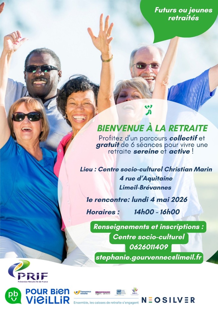 illustration Atelier "Bienvenue à la retraite" à Limeil-Brévannes