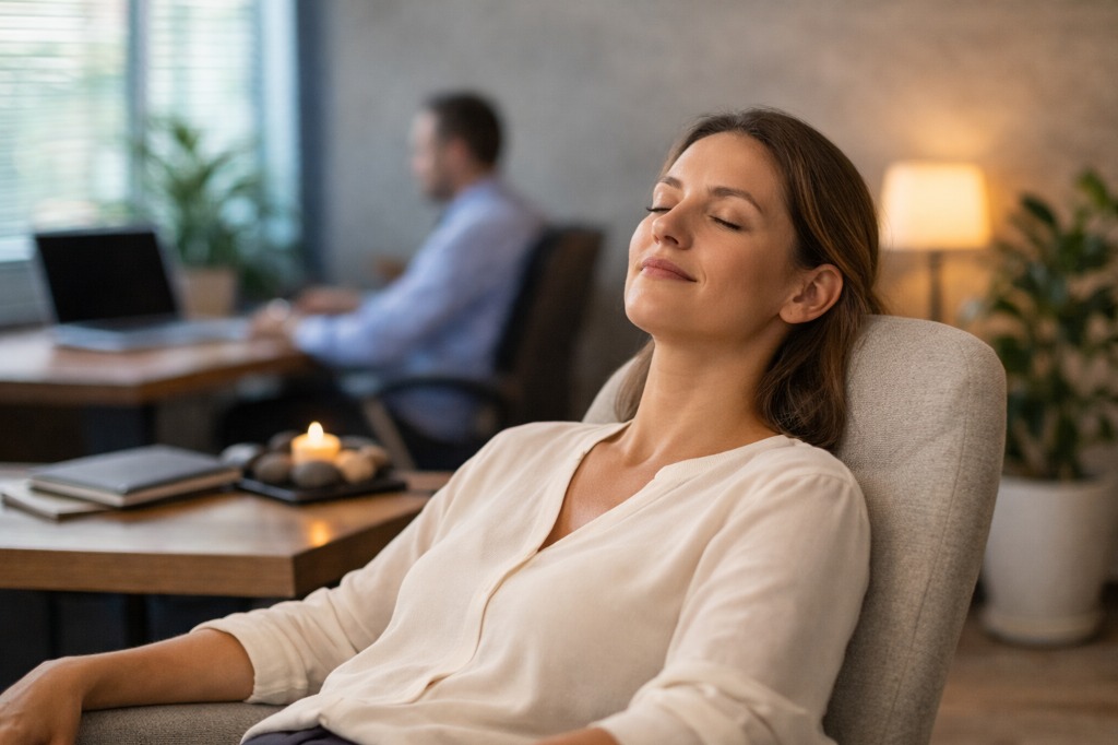 illustration Reiki en entreprise près de Caen : offrir une vraie pause de régénération au travail
