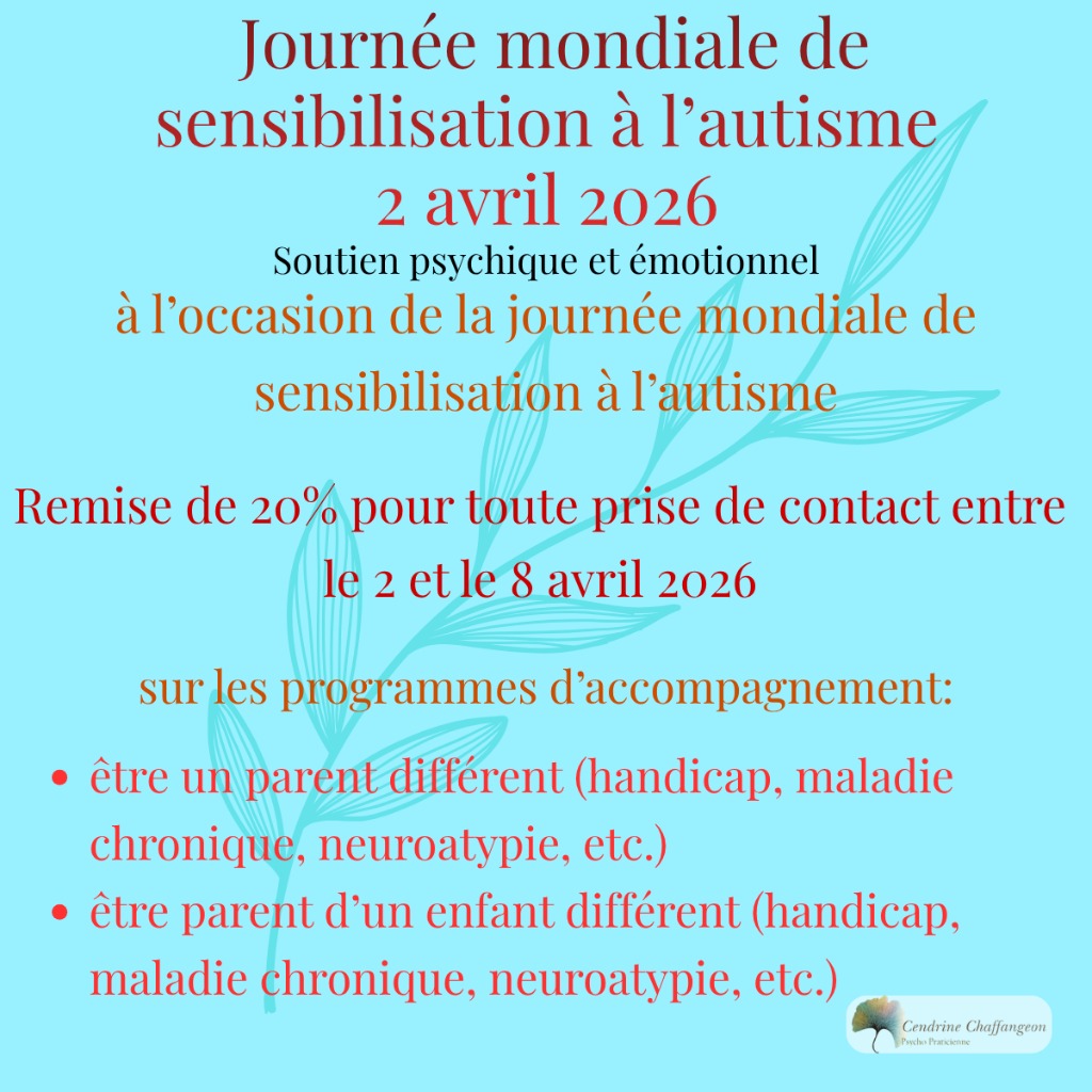 illustration 2 avril – Journée mondiale de sensibilisation à l’autisme: Être un parent différent, accompagner un enfant différent : un soutien sur mesure